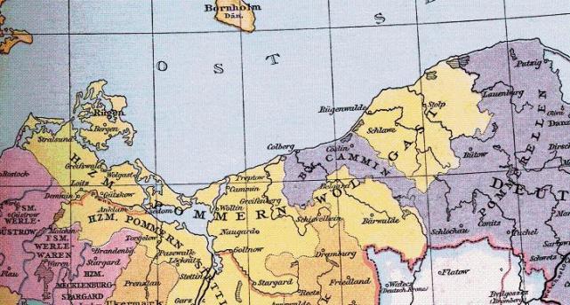 波美拉尼亚1464年,腓特烈二世为了吞并波美拉尼亚公国而同格里芬家族