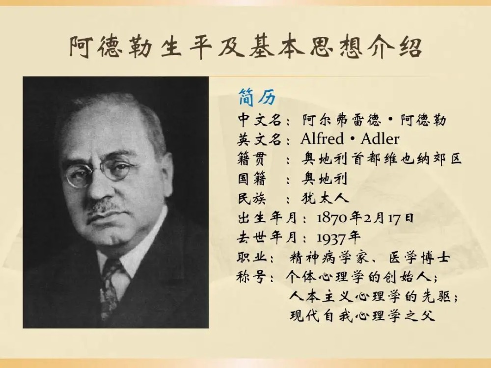 洞察人性从哪里着手心理学大师阿德勒给你一把钥匙
