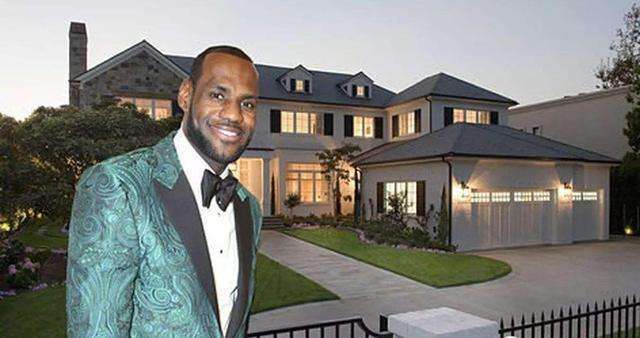 nba球星的豪宅杜兰特住奢华海景大别墅詹姆斯家豪到难以想象