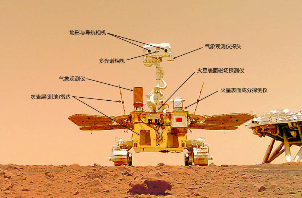 祝融号火星车一年走1921米玉兔二号月球车三年才走1181米为啥比乌龟还