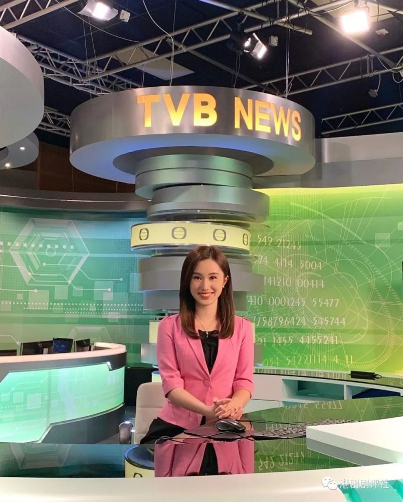 tvb再流失美女主播网友感叹无线新闻部主播平均颜值下跌