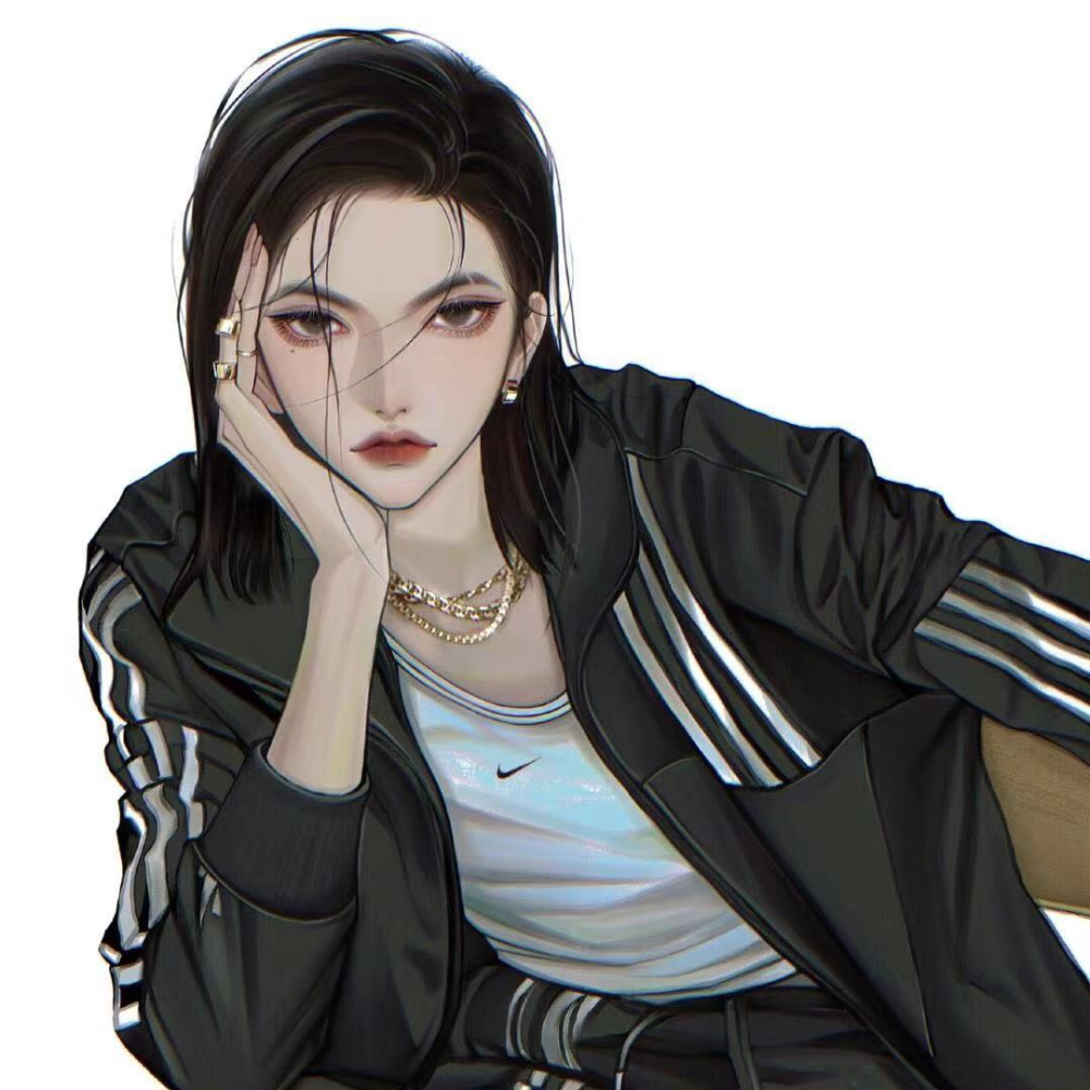 微信头像伪厚涂风动漫女生头像超a超飒霸女的感觉没错了
