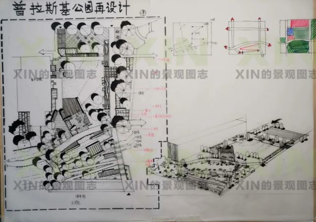 景观抄绘优秀成果共享|周周抄绘vol.8-3