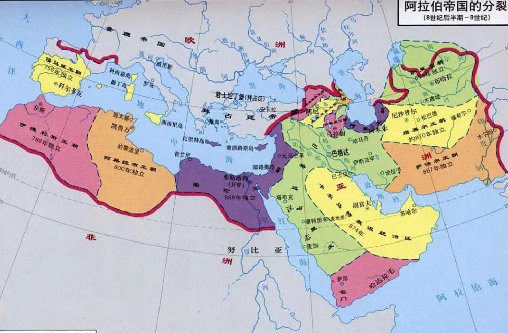 阿拉伯帝国奥斯曼帝国帖木儿帝国谁才是伊斯兰世界的一哥