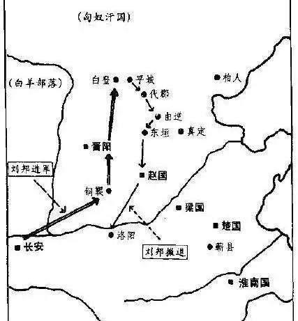 白登之围汉帝国与匈奴的初次碰撞刘邦到底如何保全性命的