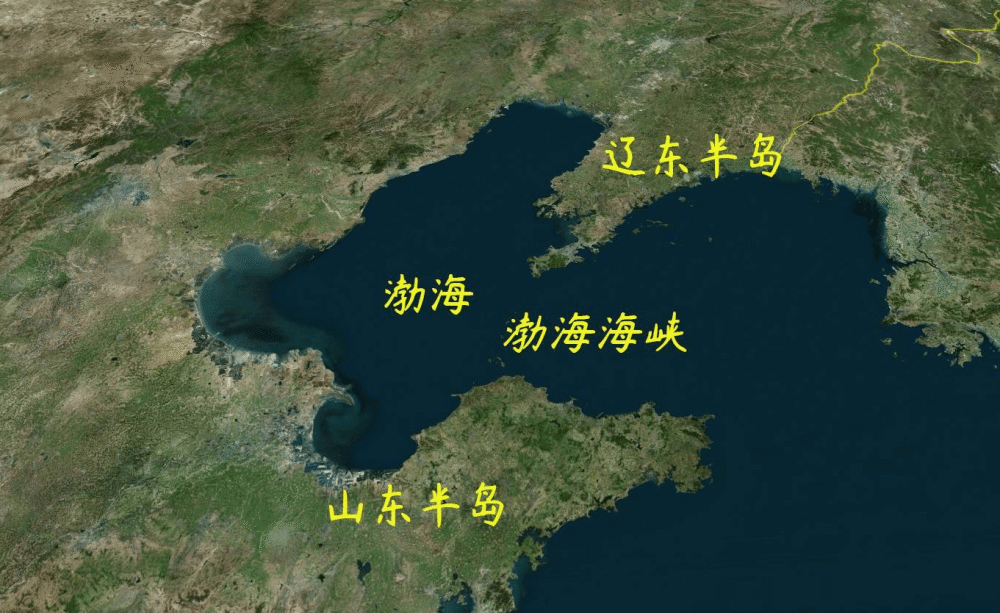渤海完全属于中国外国船只不得擅入多亏山东这个小岛