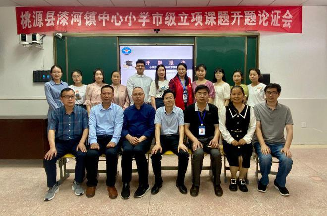 桃源县漆河镇中心小学教研促发展专业领成长