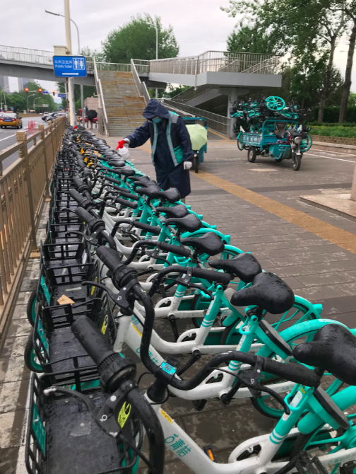 北京滴滴青桔共享单车:消杀频次从每日3次增加到6次