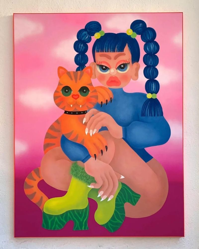 还在用无聊猿当头像试试这8位小众艺术家的作品吧