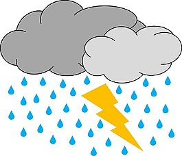 新兴人阵雨陪你上班新一轮降温降雨来了