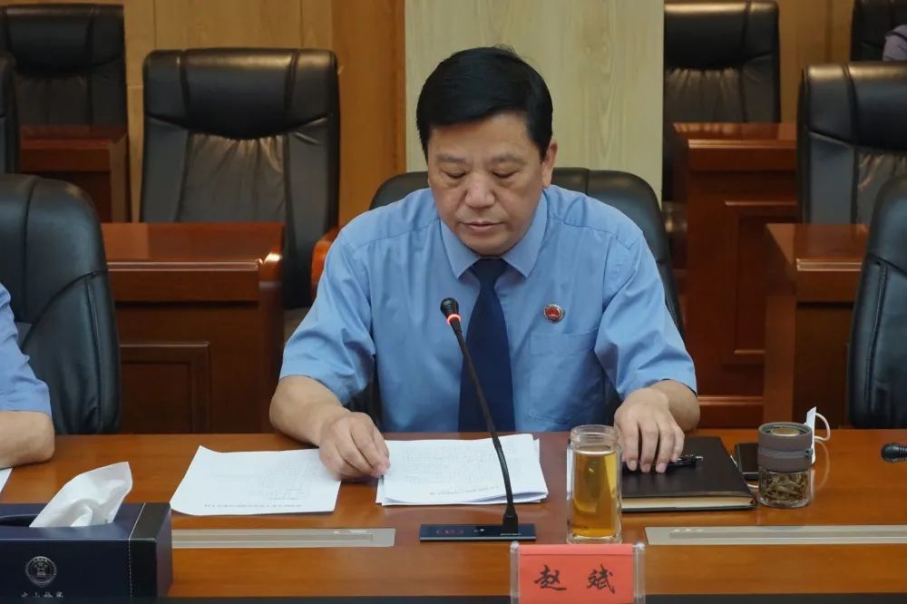 文山州委政法委書記趙衛東一行到文山州檢察院調研指導工作(圖10)