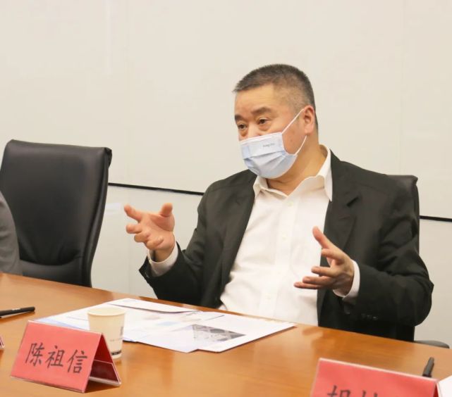 武汉市政协经济专委会主任陈祖信一行莅临锦绣人才集团光谷公司走访