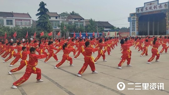 为十七运喝彩兴平小学生这场武术表演气势磅礴