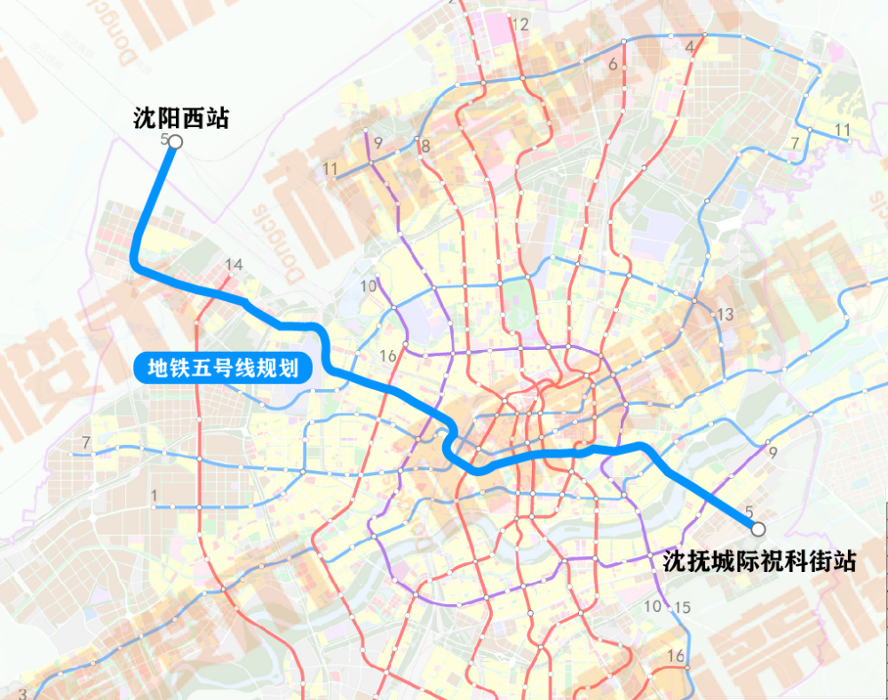 9条线路沈阳地铁第四轮规划你最期待哪条