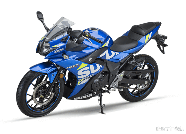 豪爵铃木2022款gsx250r曝光,黑色版画有了公升级"隼"的感觉