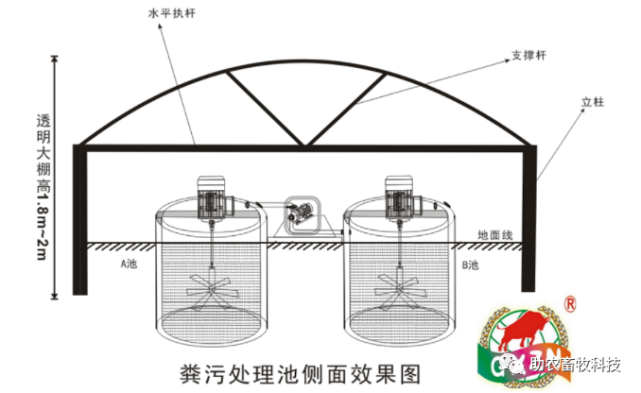 水泡粪工艺的猪场臭味氨气大怎么办?粪污处理难怎么办?