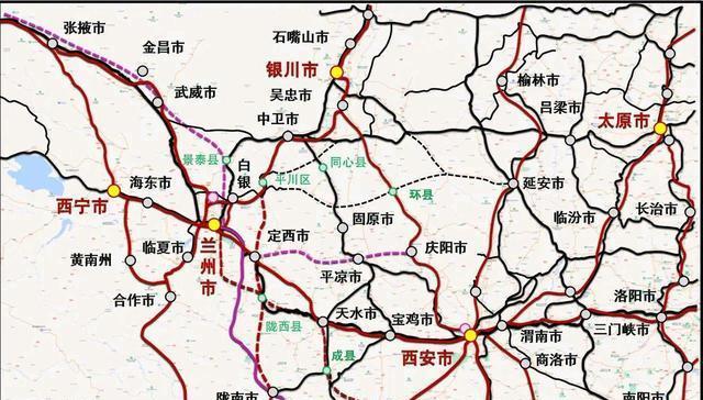 选址指向2个区域1,兰新铁路,兰青铁路,兰广铁路交汇的河口东川集装箱