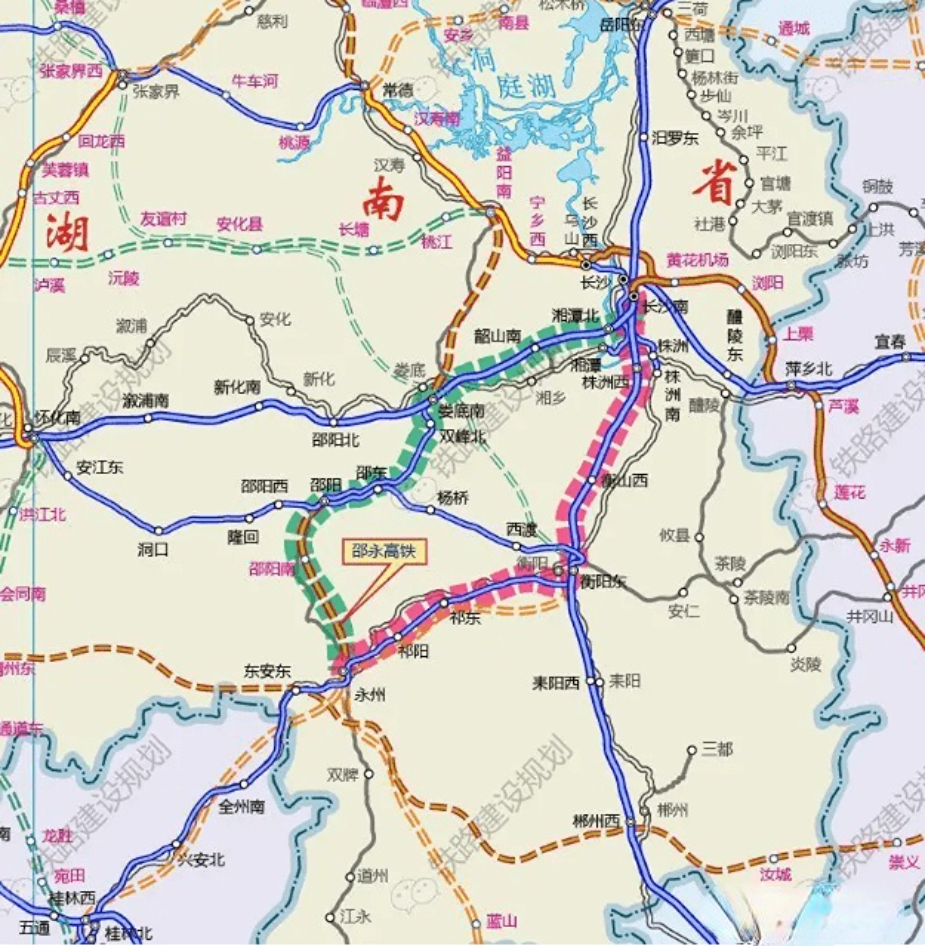 好事多磨呼南高铁襄阳至常德段线路定格希望尽早开工建设
