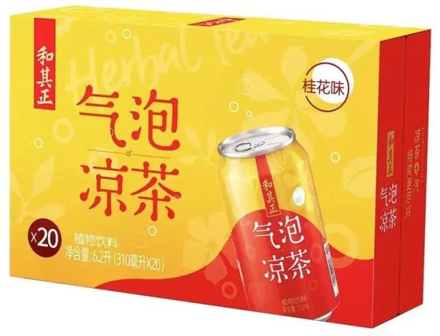 和其正开卖桂花味气泡凉茶05日前,可口可乐上线了夏季限定新品