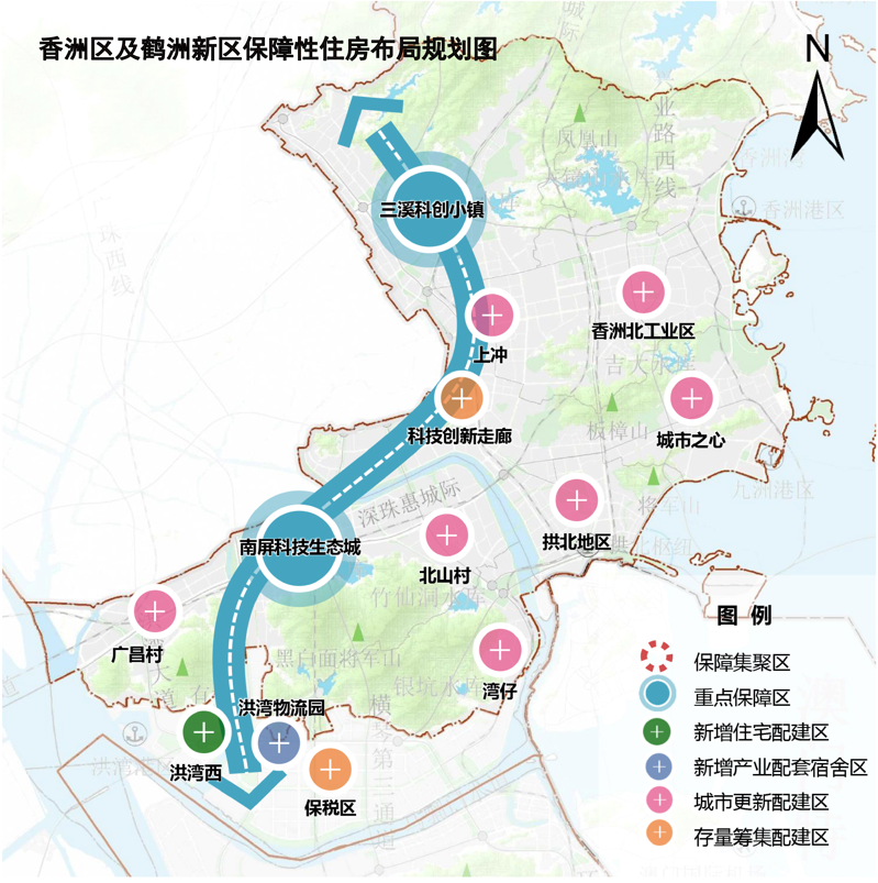刚刚珠海香洲金湾斗门高新鹤洲新区传来大消息