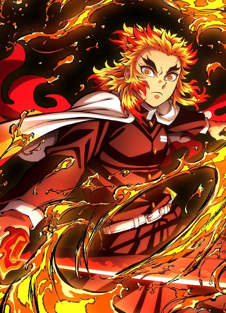 鬼灭之刃炎柱炼狱杏寿郎祝全世界最好的大哥生日快乐