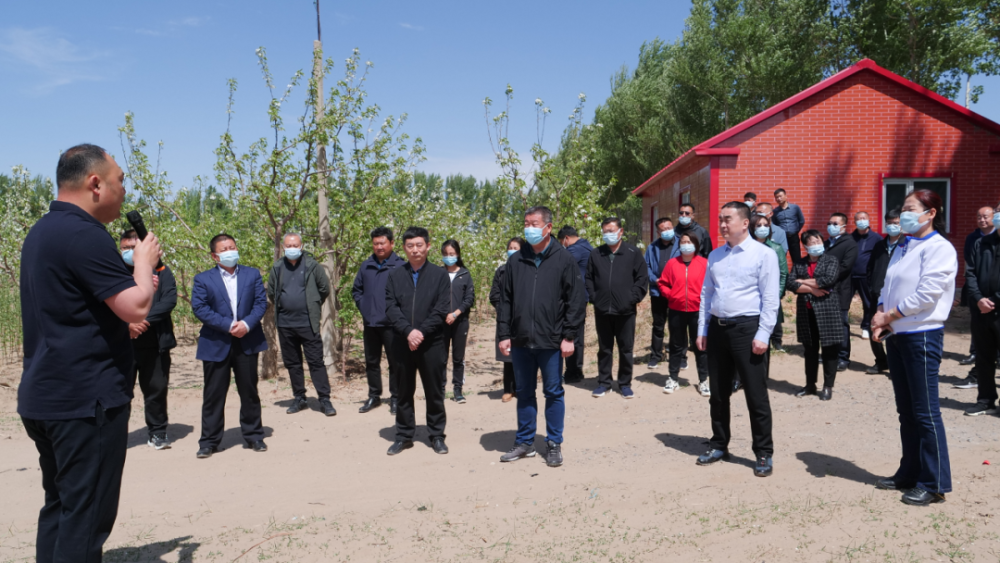 开鲁县委书记带队观摩评估各镇场2022年一季度重点工作