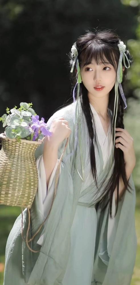超好看的古风头像古风汉服写真气质美女清纯可爱甜美小姐姐