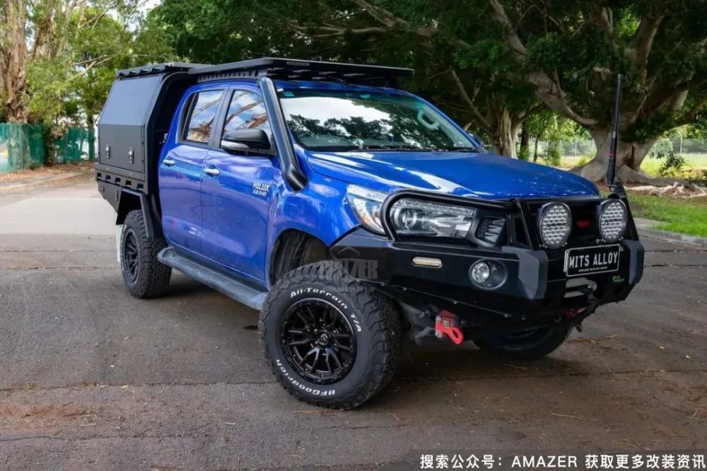 丰田皮卡hilux海拉克斯的后箱改装