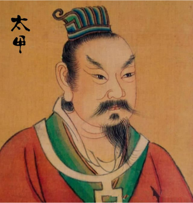 本来太甲是没有资格继承皇位的,但商朝皇位规定是"兄终弟及,也就是说