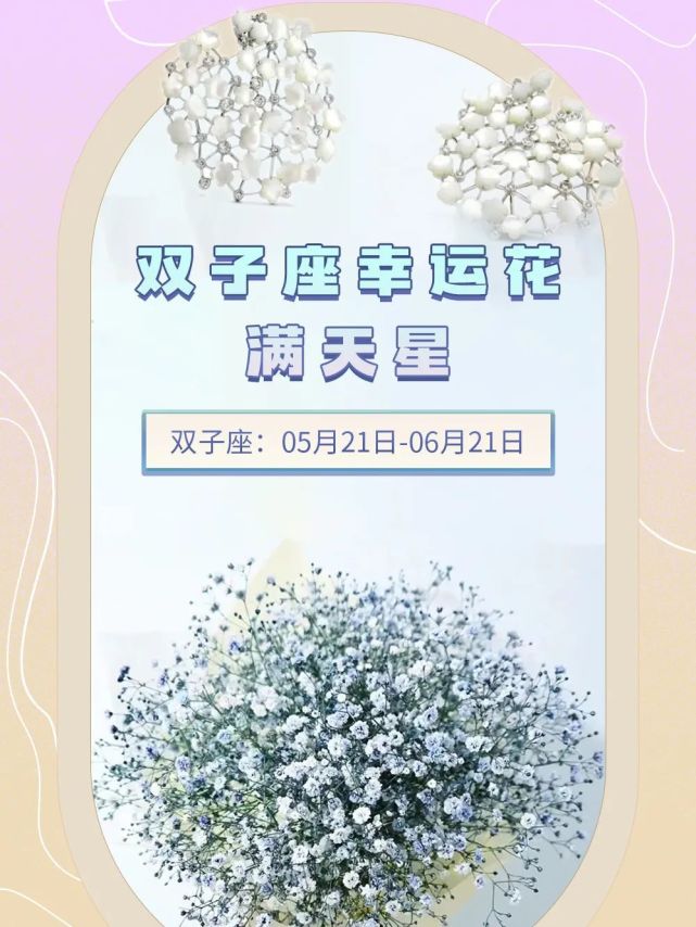 十二星座的专属幸运花(上,还不快来get好运