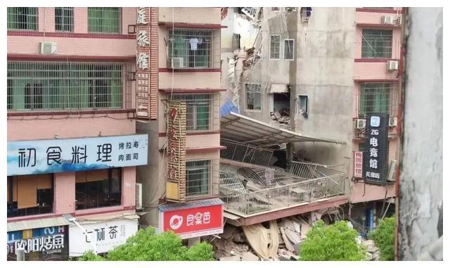 长沙自建房倒塌可能原因少联系梁预制板脆弱加盖2层墙体失稳