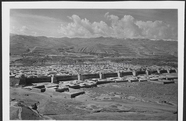 1925年青海湟源丹噶尔古城老照片 那曾经的茶马商都