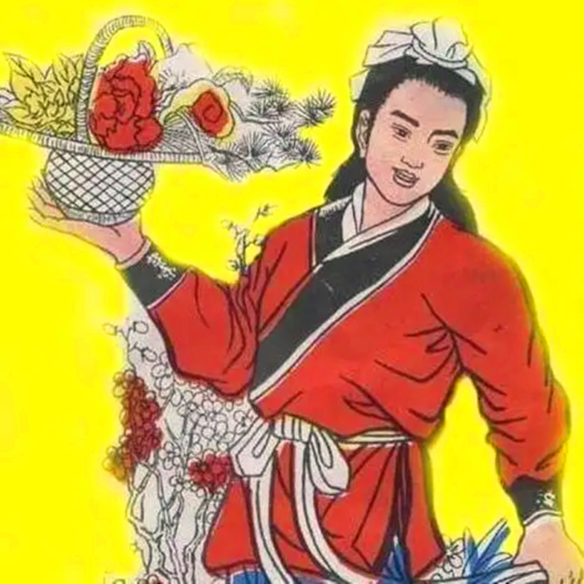 蓝采和韩湘子,在八仙中排名第七,字清夫,是唐朝韩愈的侄孙,擅吹洞箫