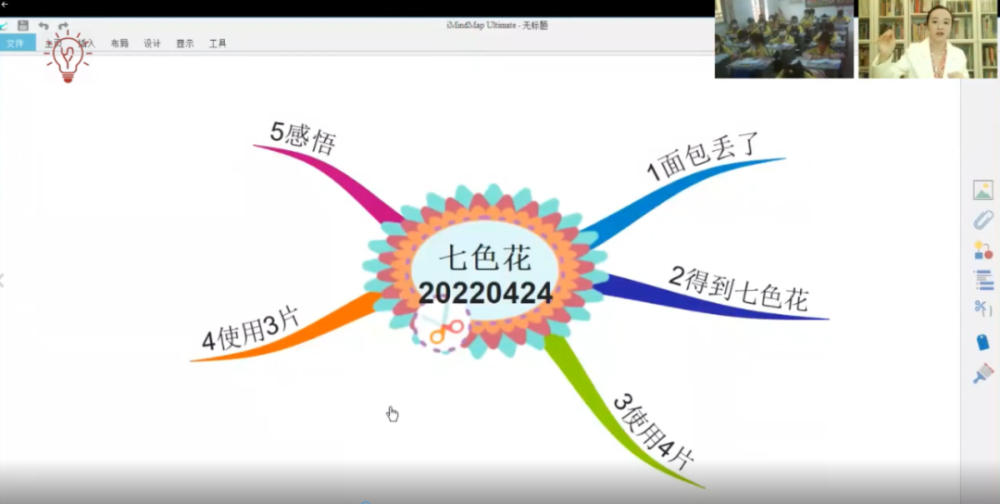 内容是二年级的语文必读课外故事《七色花.