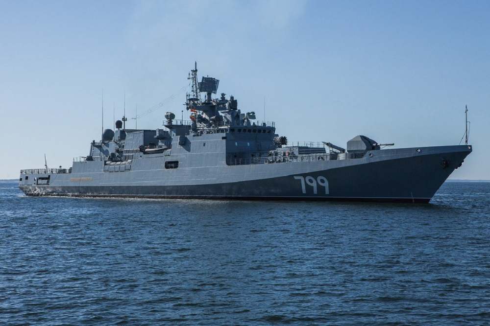 乌克兰称又摧毁俄黑海舰队一重要舰艇系俄海军仅有的两艘后勤船之一