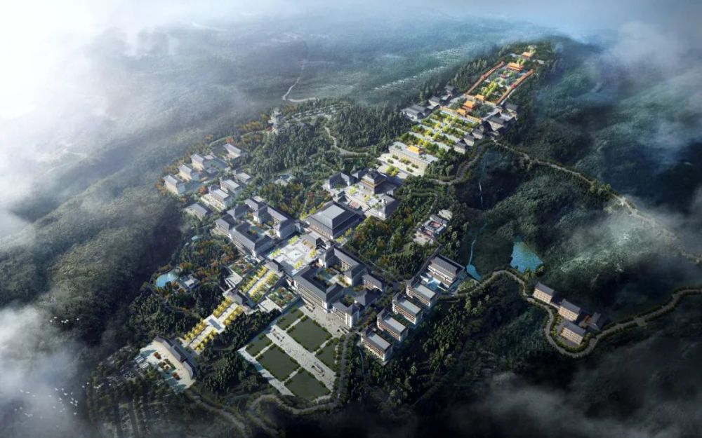 文礼书院整体规划鸟瞰图文礼书院建设项目动态