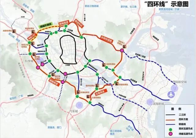 福州要建"四环"且全线不收费,哪些房产板块受益?
