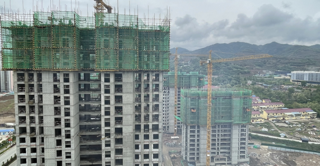 易德速度:清水县易德·西华府项目一期主体结构全面封顶