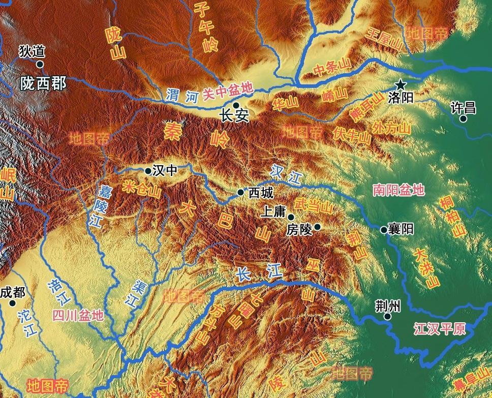 汉中北接雍凉,南控巴蜀,由于地理位置非常独特,自古便是兵家必争之地.