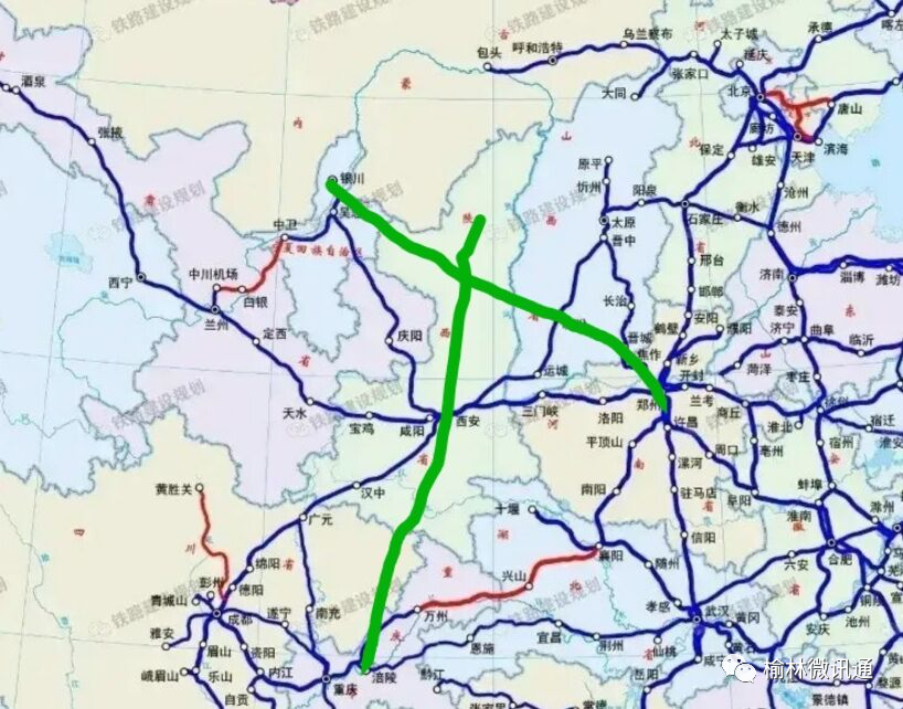 榆林市将建设8个高铁站这几个高铁站都在规划中