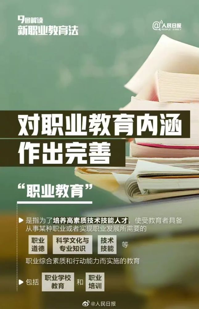 职业教育大有作为新修订职业教育法让职业教育真正香起来热起来