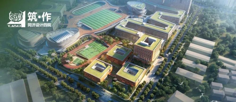 云谷浮城光明高中园综合高中丨同济设计四院