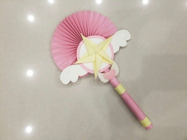 美丽实用的仙女棒收缩扇巧手绘制的团扇清新淡雅的水墨扇充满个性的