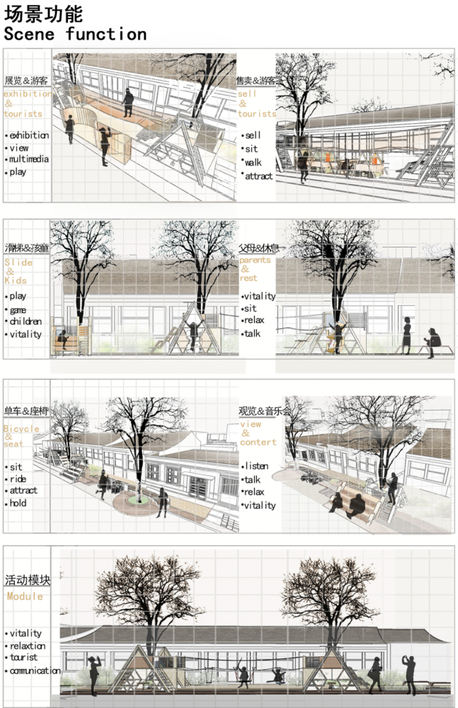 按住画面移动小窗《卫城逸栈》靳雅聪,穆建祥,于世伟,李秉蔚设计说明