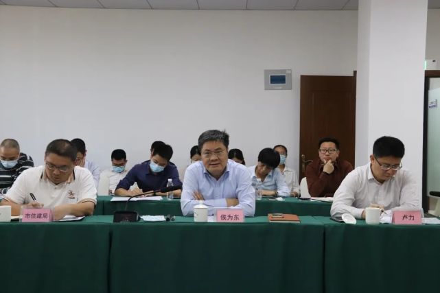 漳州市领导调研站前总部经济产业园察看江滨板块5个总部经济大楼