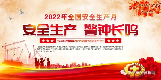 【海报】2022年安全生产月宣传海报(25套)