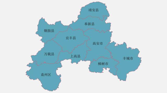 江西省宜春市一季度gdp排行榜 江西哪个区县最落后