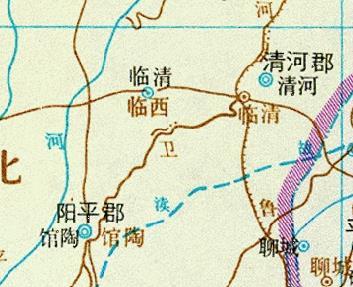 山东一个县级市1964年分成了两个县分出来的县在河北省