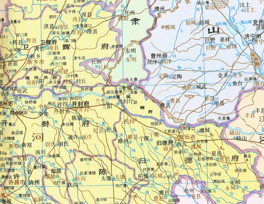 清朝雍正至光绪时河南一县在90年间为何在两个府之间变来变去