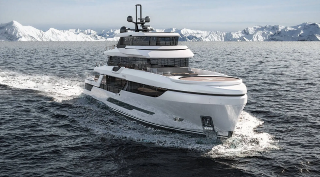 beringyachts发布半定制37米探险游艇设计